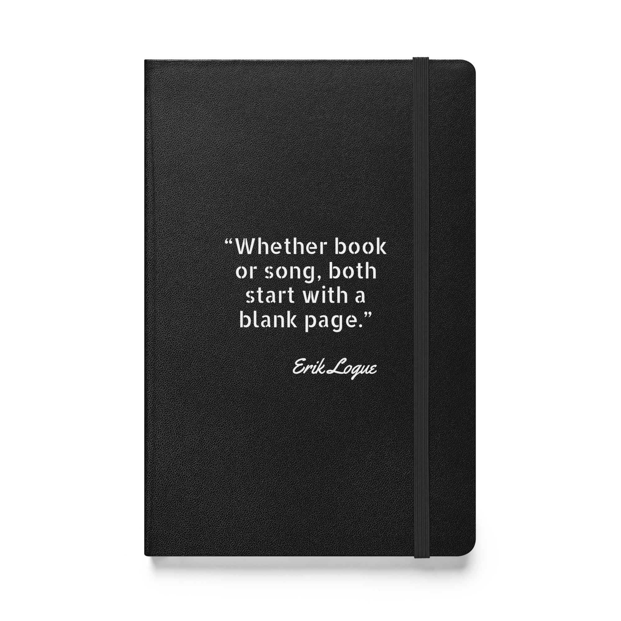 Hardcover Bound Notebook (EL)