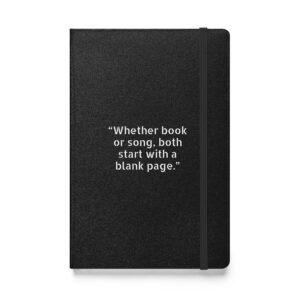 Hardcover Bound Notebook (Quote)